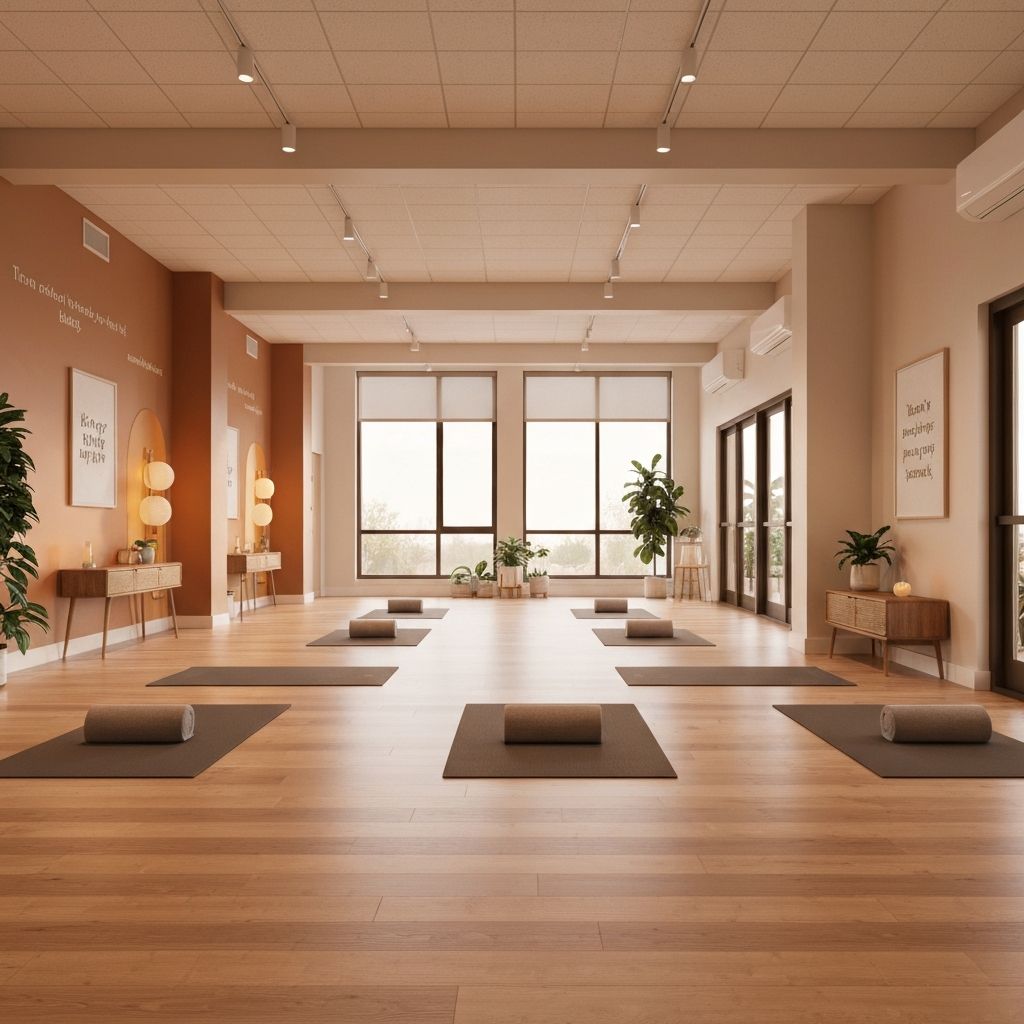 DerFlow yoga studio interior